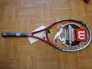 NEW Wilson Hyper Hammer 5.6 Rollers Midplus 95 4 3/8 grip Tennis Racquet