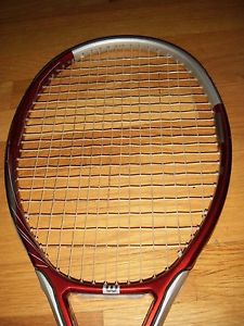 WILSON TRIAD 5 T5 110 OVERSIZE STRUNG TENNIS RACQUET 4-3/8