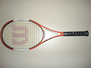 WILSON nCODE n TOUR nTOUR 95 TENNIS RACQUET 4 3/8 (NEW STRINGS)