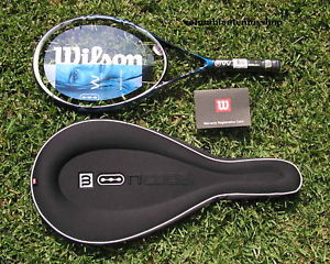 New Wilson Ncode  NW4 W4 Cobalt Storm Tennis Racket 1/2 (4) org. $230  last ones