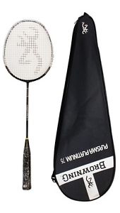 Browning Plasma Platine 75 Carbone Raquette De Badminton