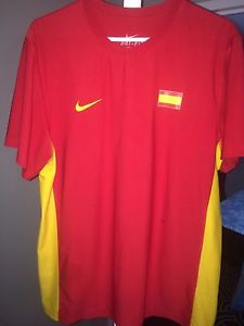 RAFA NADAL NIKE TENNIS SHIRT JERSEY SPAIN DAVIS CUP