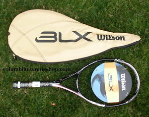 New Wilson BLX Coral Wave tennis racket 1/8 1/4 3/8 1 2 3 w case + strung (tidal
