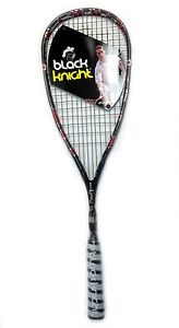 BLACK KNIGHT C2C nXS BLACK squash racquet racket - Ashaway string - Reg $180