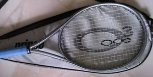 Prince O3 SPEEDPORT SILVER 118 OS OVERSIZE Tennis Racket STRUNG 4-1/4