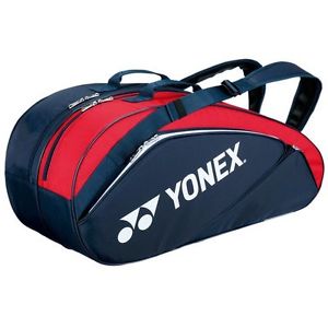 YONEX Tennis Racket Bag 6 1632R Navy x Red - NEW