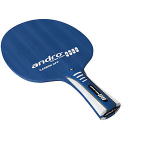 Andro Super Core Cellule Charbon ZIPP OFF Raquette de tennis de table