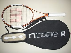 WILSON nCODE n TOUR TWO 95 TENNIS RACQUET 4 1/2 27.25