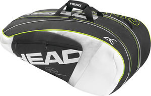 *NEW* 2015 Head Djokovic SuperCombi 9 Pack Tennis Bag*