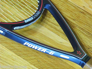 RARE Chris 5-Star CTE POWER-G Tennis Racquet Unusual Design Racket Unique