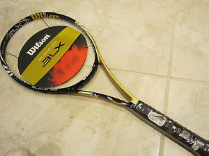 **NEW OLD STOCK** WILSON BLX1 BLADE 98 (GOLD) RACQUET (4 1/4) FREE STRINGING