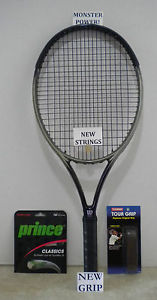 Wilson Profile Hammer 2.7 OS 110 Tennis Racquet 4 3/8 - NEW STRINGS/GRIP+VGC.