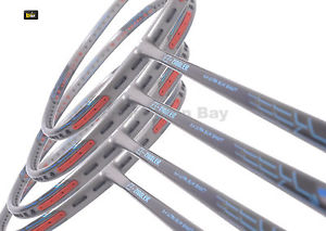 4x Apacs Z Ziggler Force II 4U Badminton Racket Racquet Free Stringing + PU Grip