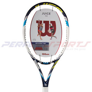 New Wilson BLX2 Juice 108 Basalt grip size 4 1/2 (4) racket strung opt last ones