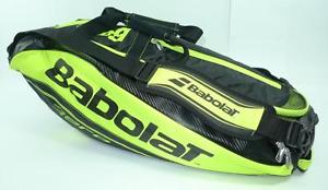 *NEW*Babolat Pure Aero RHx9 Tennisbag 9er black yellow bag Nadal Tennis tour