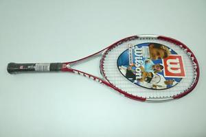 *NEW*Wilson Hammer 6 Tennisracket L1 = 4 1/8 racquet 260g midsize strung H6 pro