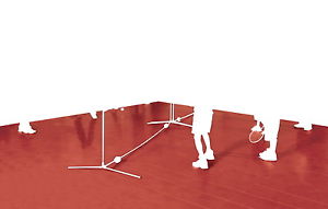 10 ft Badminton and Floor Tennis QwikSetNet