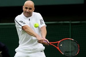 Andre Agassi Pro Stock Personal Youtek Radical OS Custom ATP Tennis Paintjob