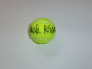 Jack Kramer Autographed Tennis Ball "RARE" ONLY ONE on Ebay!