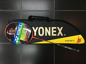 NEW UNSTRUNG LIN DAN YONEX VOLTRIC Z-FORCE II 2 VTZF2LD BADMINTON RACQUET RED