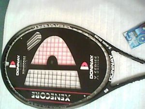 New Donnay X dual silver 99 4 3/8 Tennis Racquet Racket Rare Strung