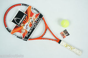 NEW! Head Flexpoint Radical MP Autographed By Agassi 4 3/8 Tennis Racquet (1564)