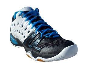 Racquetball Shoes Ektelon T-22 Mid White Blue 12
