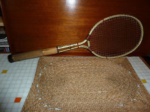 Amazing Rare Vintage 1920's Dayton Flyer Early Metal Tennis Racket - Wire String