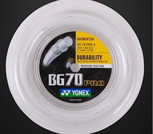 BDAMINTO STRING YONEX BG -70PRO STRING  200M