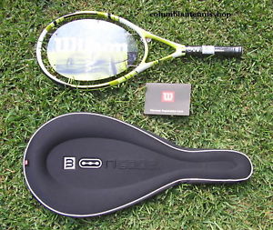 New Wilson Ncode W4 Savage Lime n code adult racket 1/2 (4)  $230 string special