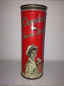 1960 Dunlop rare vintage tennis ball can