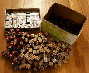 HUGE SQUASH BALL LOT! New & Used Dunlop XX Slazenger Elite Doubles Variety