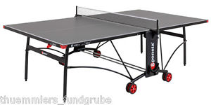 Table de ping pong Sponeta S 3-80 e gris Outdoor Cadre noir