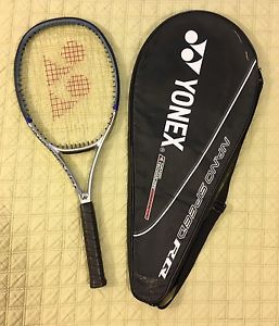 YONEX NANO SPEED RQ 5 105" GRAPHITE TENNIS RACKET W/CASE NEW 4 1/2 GRIP JAPAN