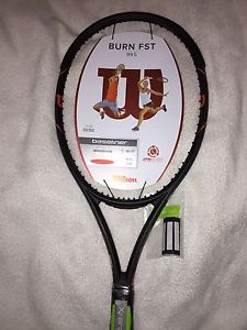 2016 WILSON BURN FST 99S TENNIS RACQUET in 4 1/4