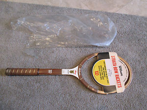 NEW VINTAGE Wilson Billie Jean King Tennis Racket Raquet 4 1/2 Light Wooden