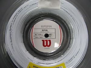 Wilson RipSpin 16g 1.30mm Maximum Spin Reel WHITE 660ft 200m FREE USA SHIP