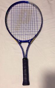 PRINCE RAD 10 TENNIS RACQUET BLUE IN GOOD CONDITION STRINGS TIGHT