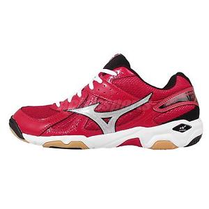 Mizuno Wave Twister 4 IV Red Black Mens Badminton Volleyball Shoes V1GA15-7005