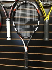 New Babolat Reveal Tennis Racket, Black/white/orange
