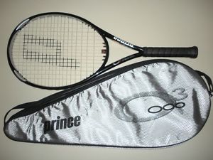 PRINCE O3 SILVER OS 118 TENNIS RACQUET  4 1/2   27.75