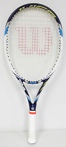 Used 2015 Wilson Juice 108 BLX 4 & 3/8 Adult Pre-Strung Tennis Racquet