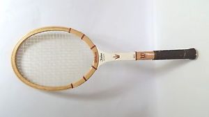 VINTAGE WILSON TENNIS RACKET JACK KRAMER AUTOGRAPH CHAMPIONSHIP PLAY 4 5/8