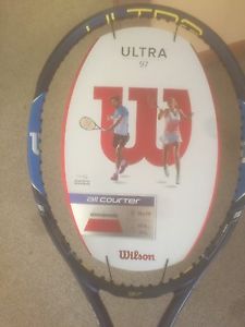 Wilson Ultra 97 16x19 4 3/8  tennis racquet