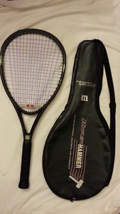 Tennis Racquet Wilson 2.0 Hyper Hammer - Carbon 4 5/8 HS5 Head 115 sq in w/Case