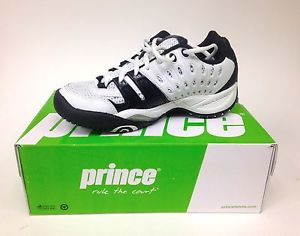 Prince T22 Women's Tennis Athletic Shoes Black and White US 6.0 - Brand New