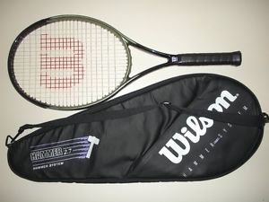 WILSON HAMMER 2.7 OS 110 TENNIS RACQUET 4 1/2