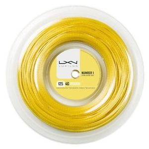 Wilson WRZ990144 LUXILON 4G Rough 125 Reel, Gold, 200m/16L-Gauge