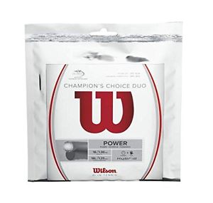 Wilson WRZ997900 Champions Choice Duo Tennis String, Natural