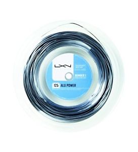 Wilson WRZ990110 Luxilon ALU Power 125 16L Silver tennis string (330 FT, 100M